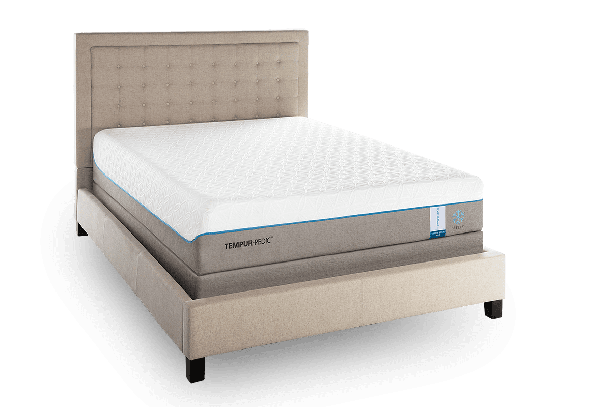 tempur-cloud supreme breeze king mattress set
