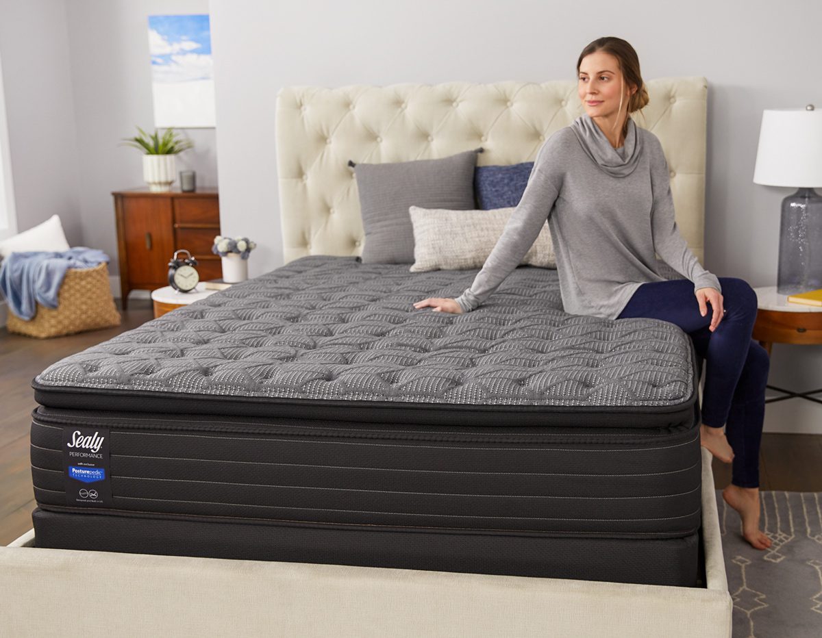 sealy response deaton euro top mattress
